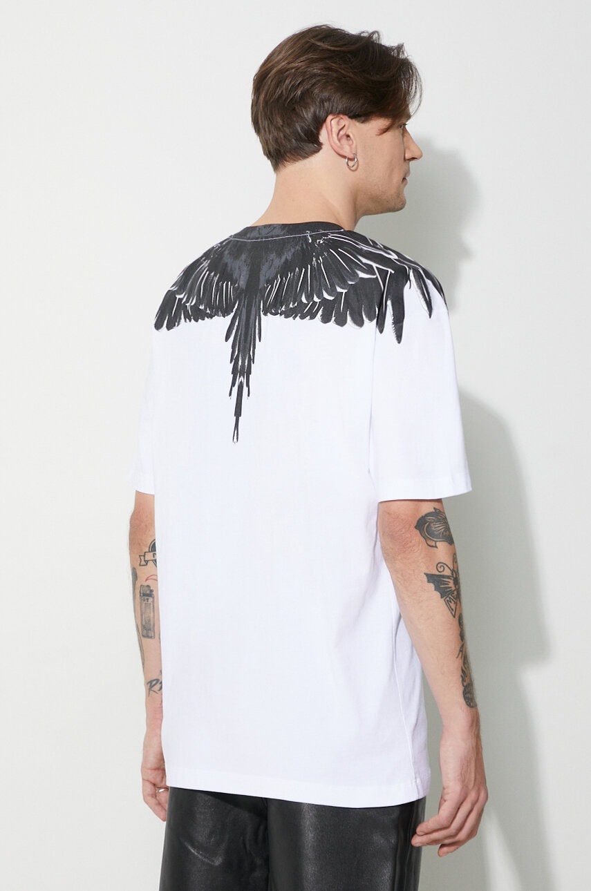 トップス Marcelo Burlon Wings Regular LS T-shirt Regular Wings printed t-shirt MARCELO BURLON | Blondie Shop