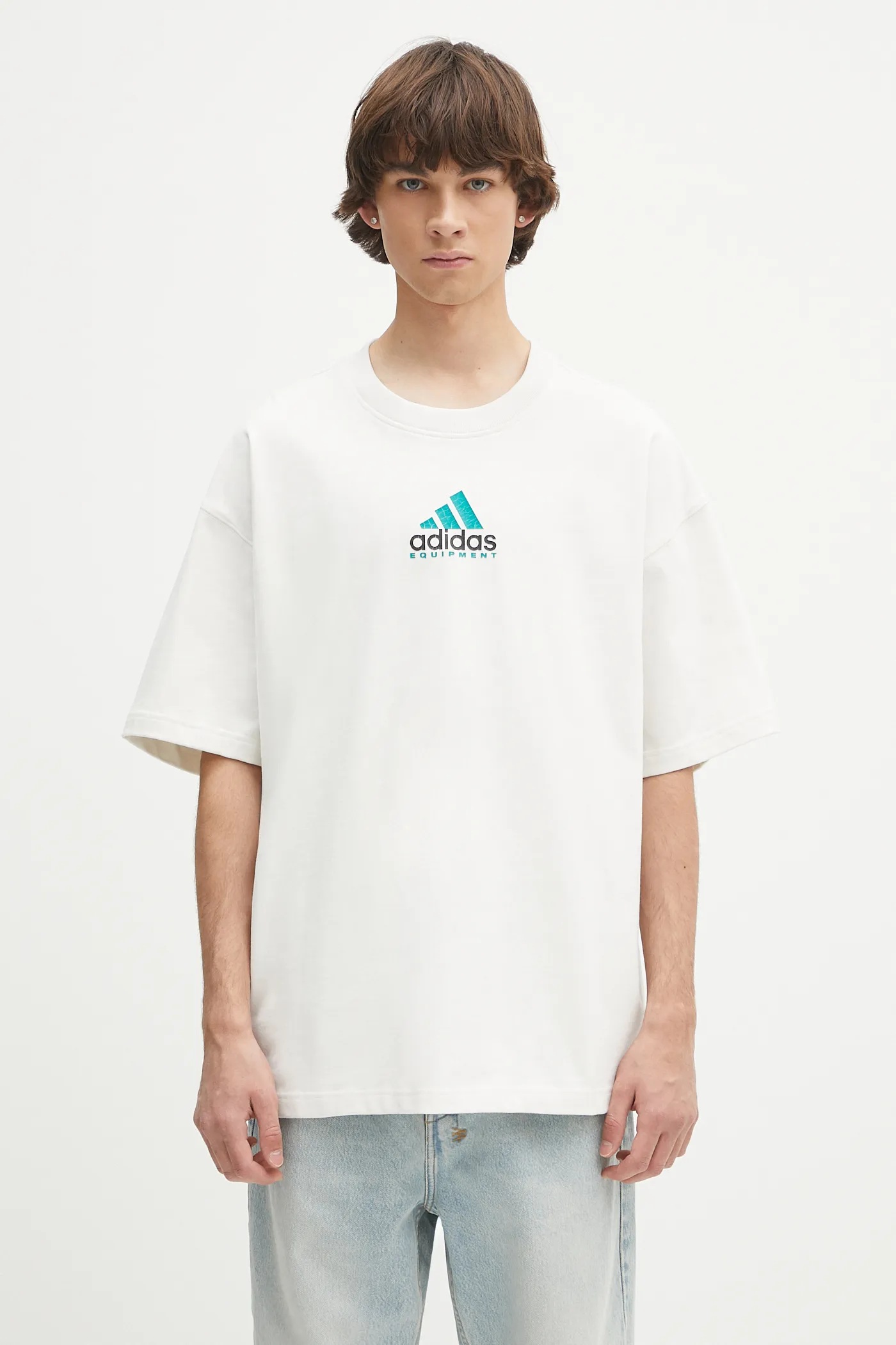 Tシャツ・カットソー adidas originals POLO T-SHIRT 2COLOR adidas Originals cotton t-shirt PRM EU