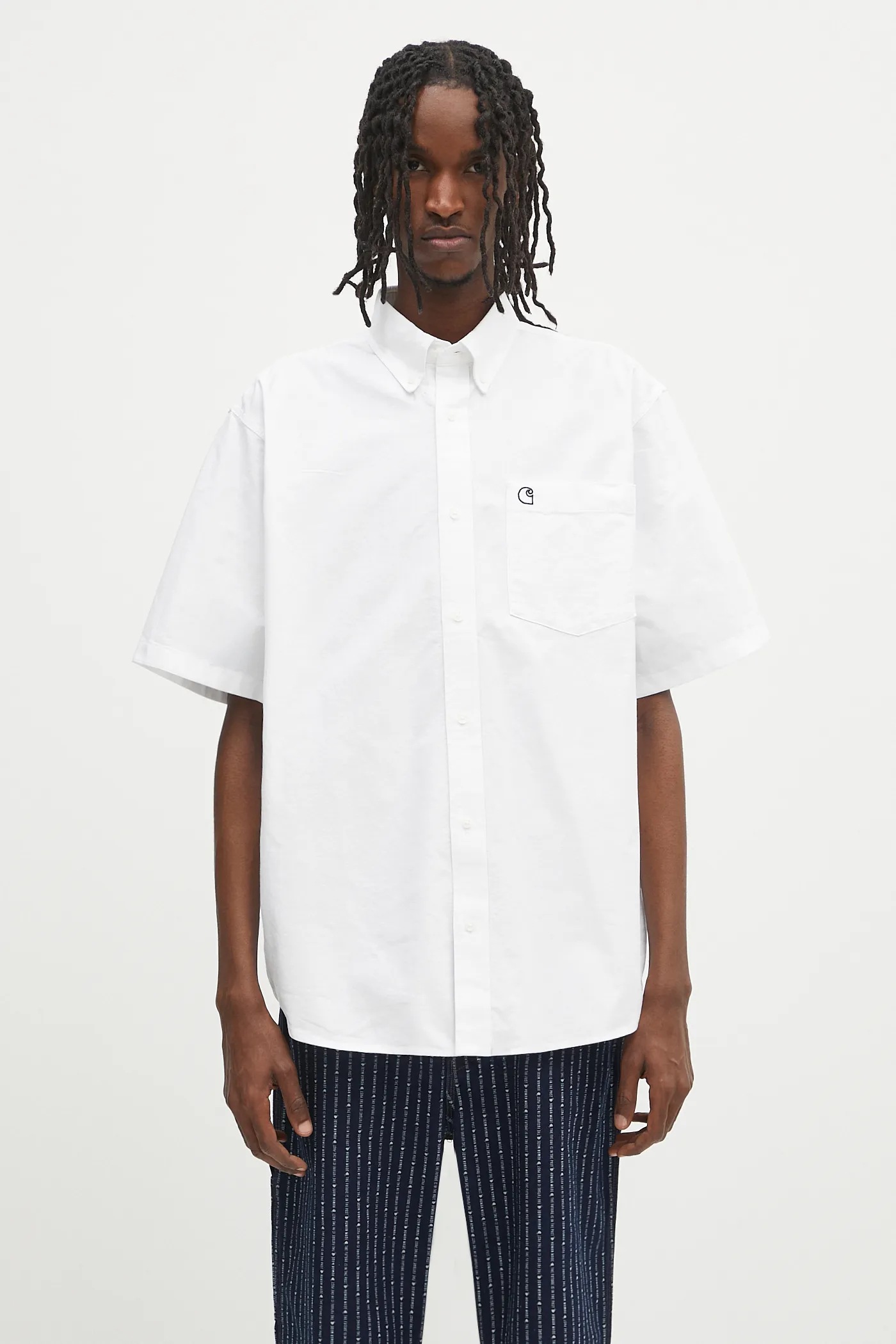 Tシャツ・カットソー Carhartt SS25 'Braxton' shirt (I031454 1ONXX) Carhartt WIP Braxton Shirt | Bleach – Page Braxton Shirt
