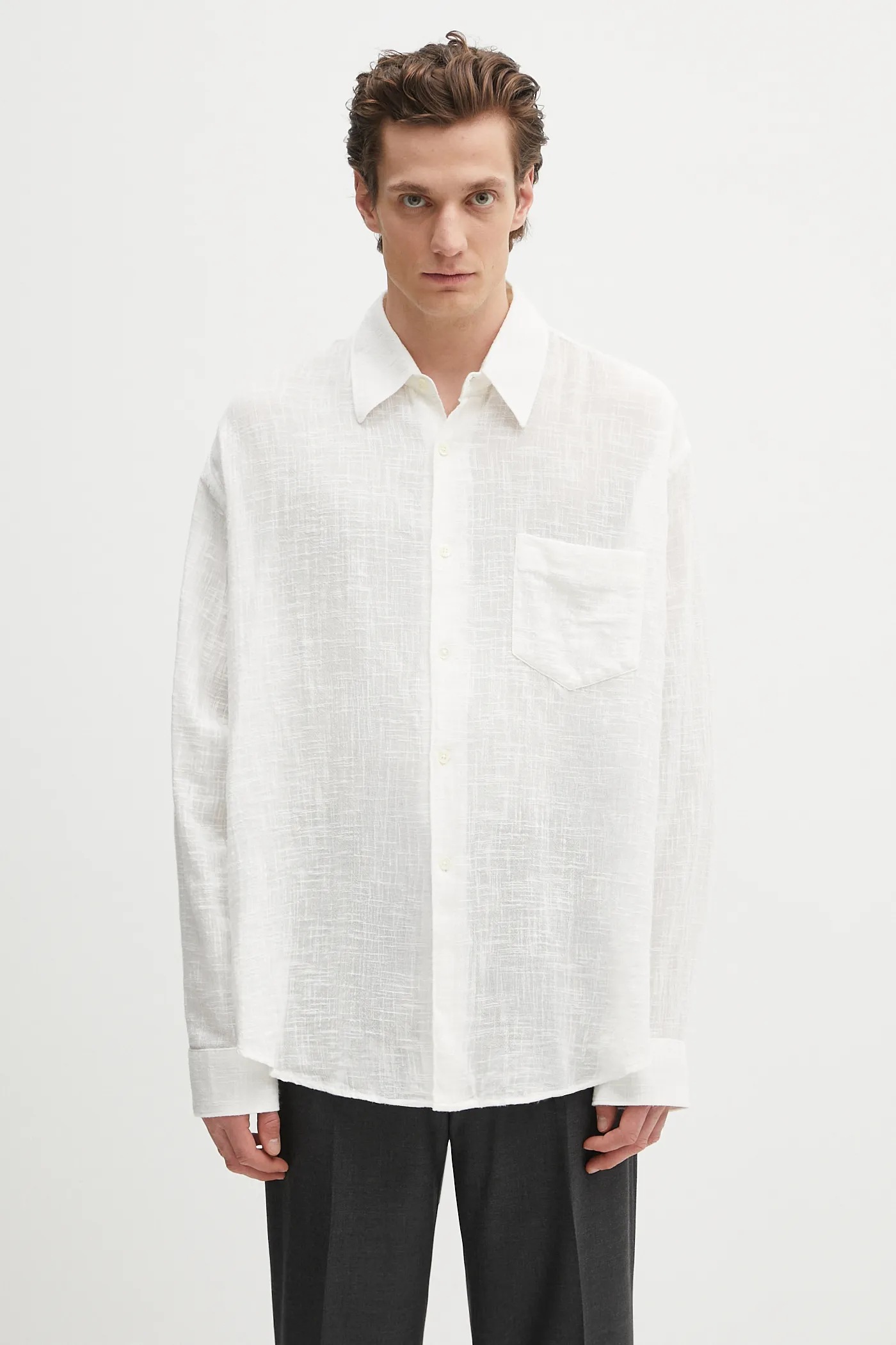 Tシャツ・カットソー OUR LEGACY SS25 COCO SHIRT LINEN (M2222CW OFF WHITE) SS25-KDM10A-00X_F1_PRM.webp?v=