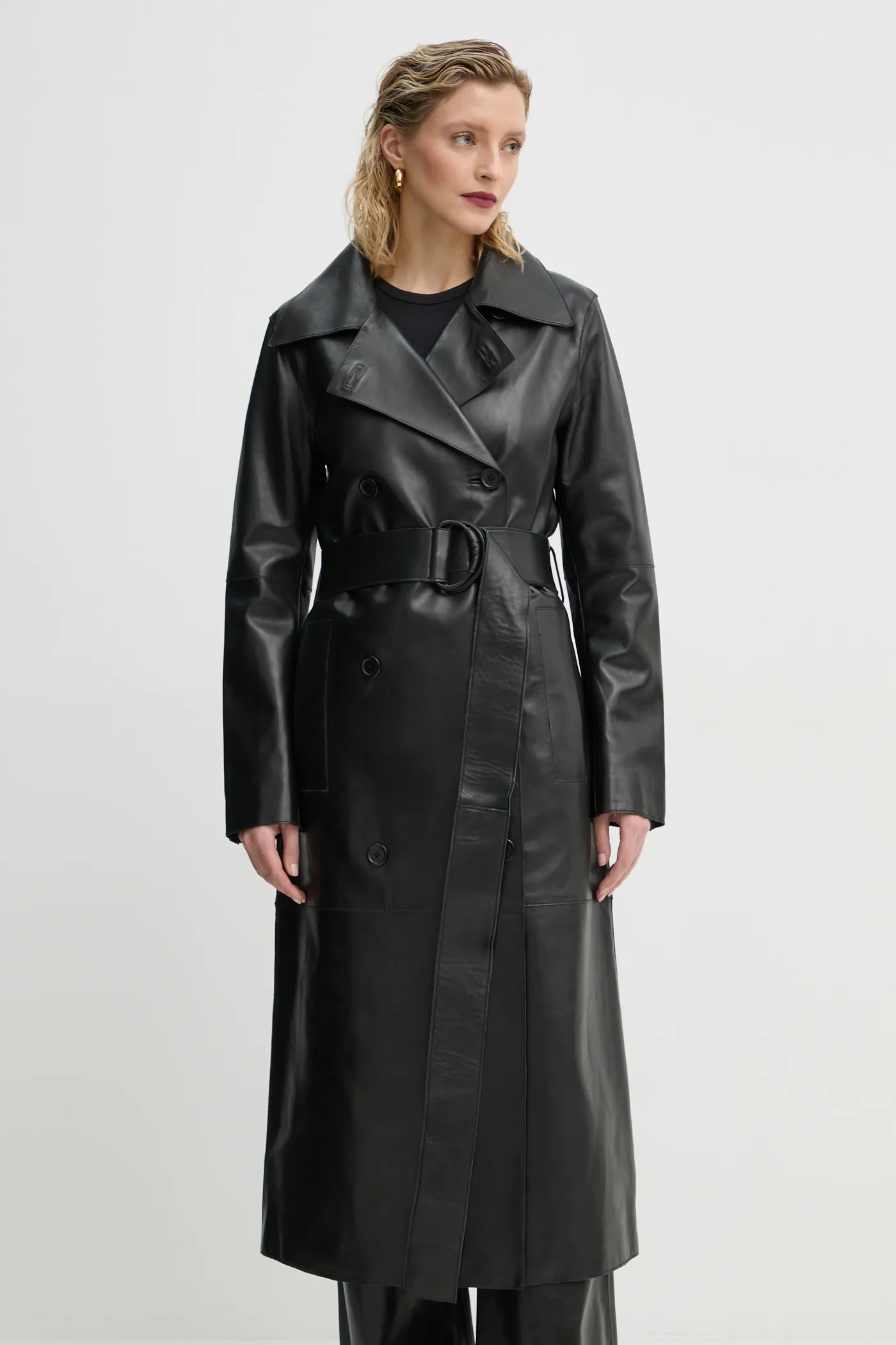 Stand Studio coat Paris women's black color 61538-7840 at PRM US