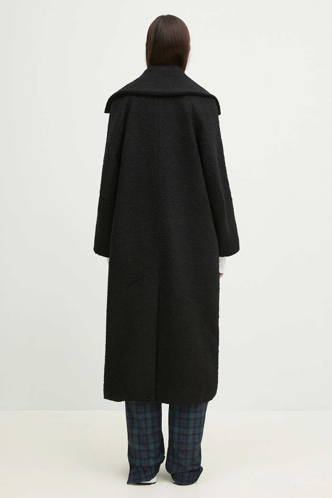 【送料&関税込】Ganni Boucle Coat Ganni Boucle Wool Coat - Bergdorf Goodman