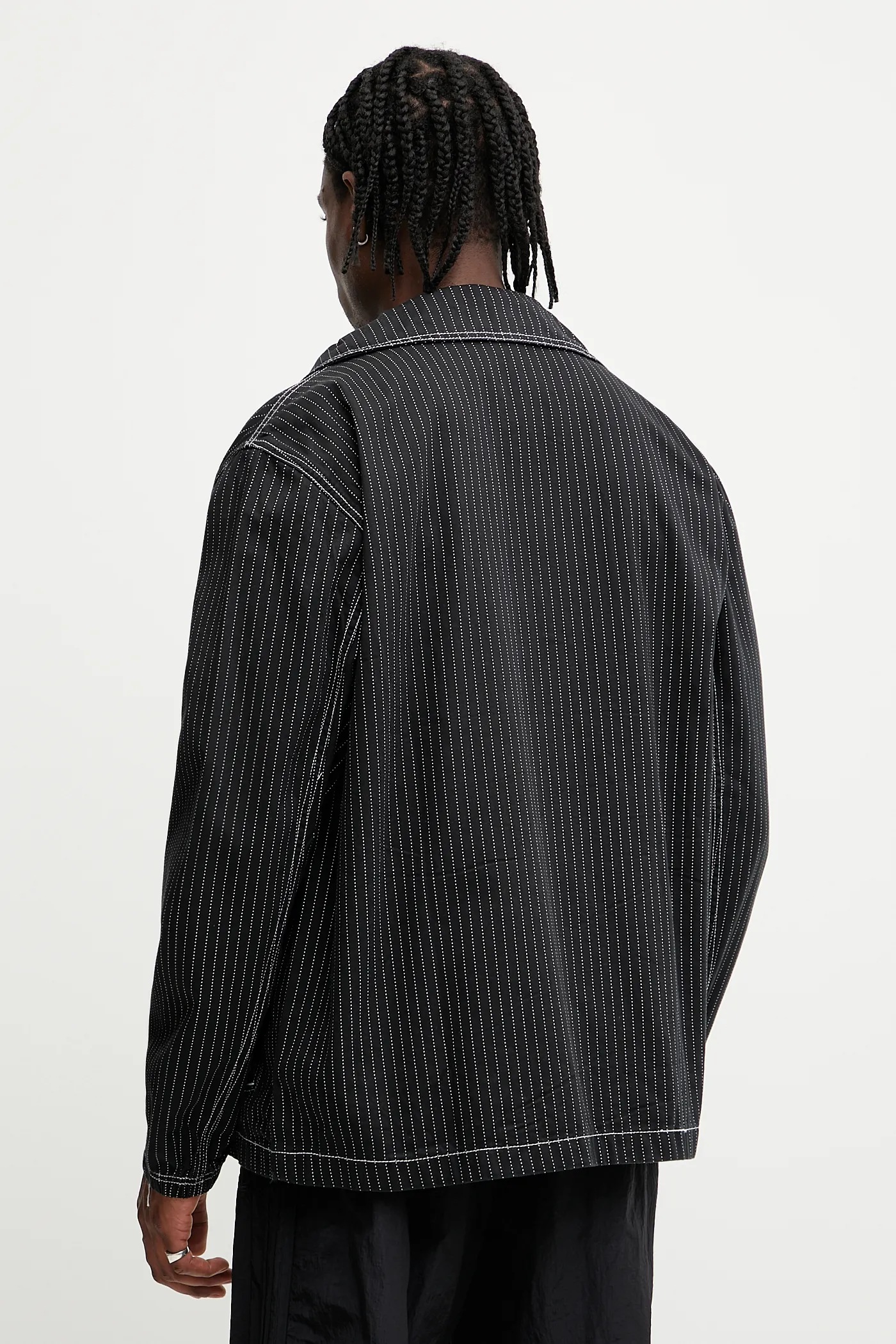 P*。様 美品 HUSBANDS 春夏 コットン シアサッカー ジャケット 48 美品 HUSBANDS 春夏 コットン シアサッカー ジャケット 48