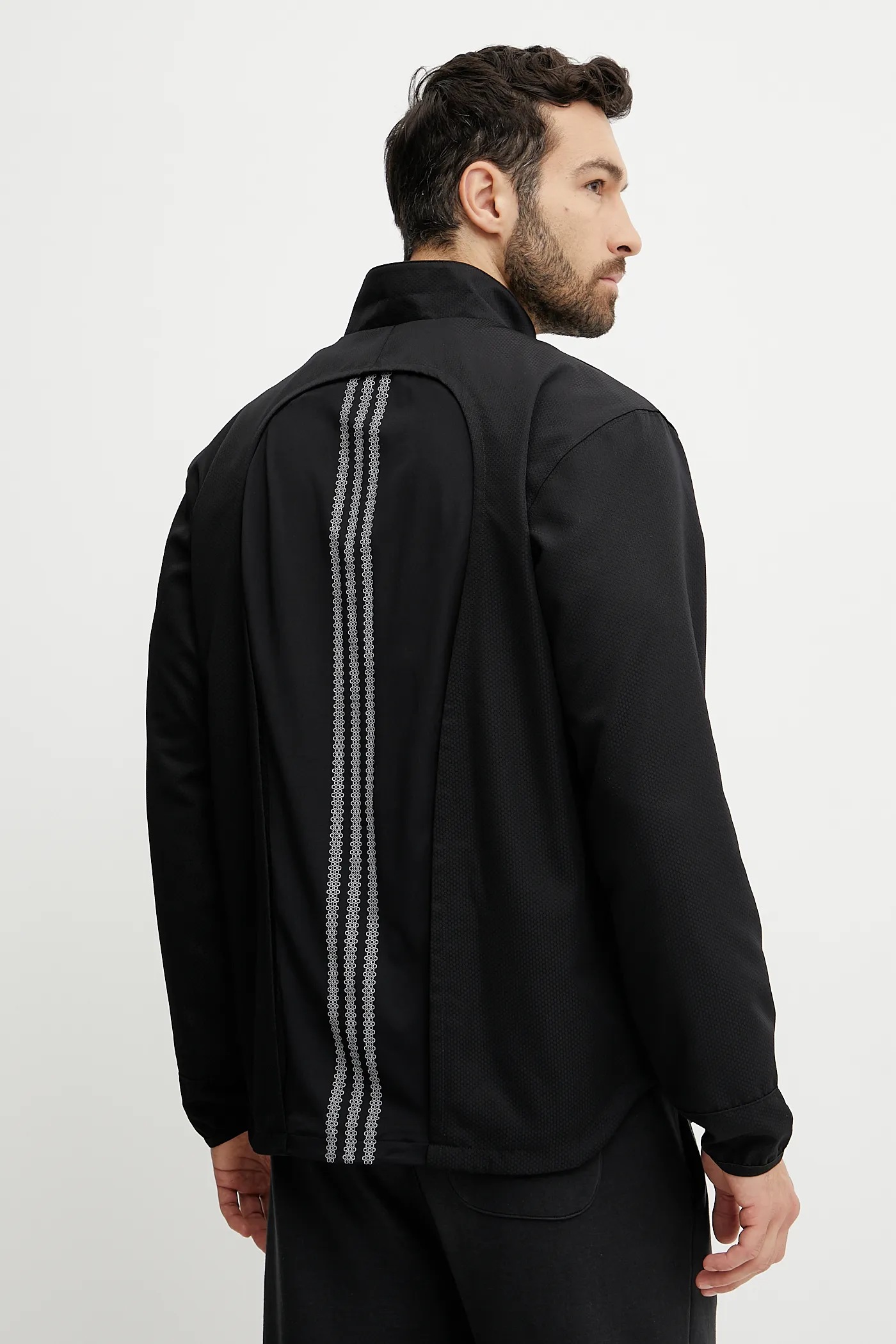 adidas Originals kurtka WOVEN TT ZIP kolor czarny
