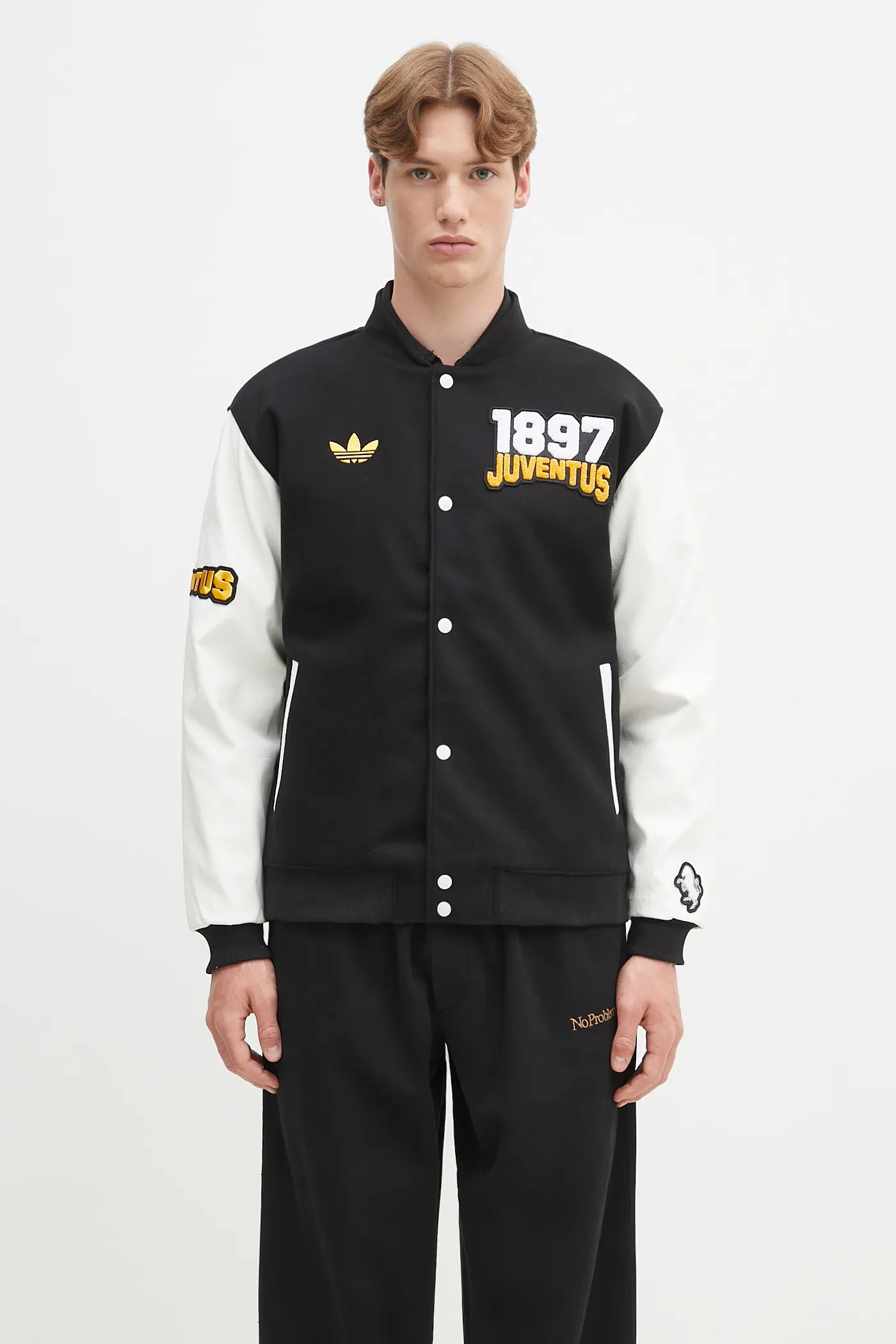 adidas Performance bomber jacket Juventus VRCT Jacket black color
