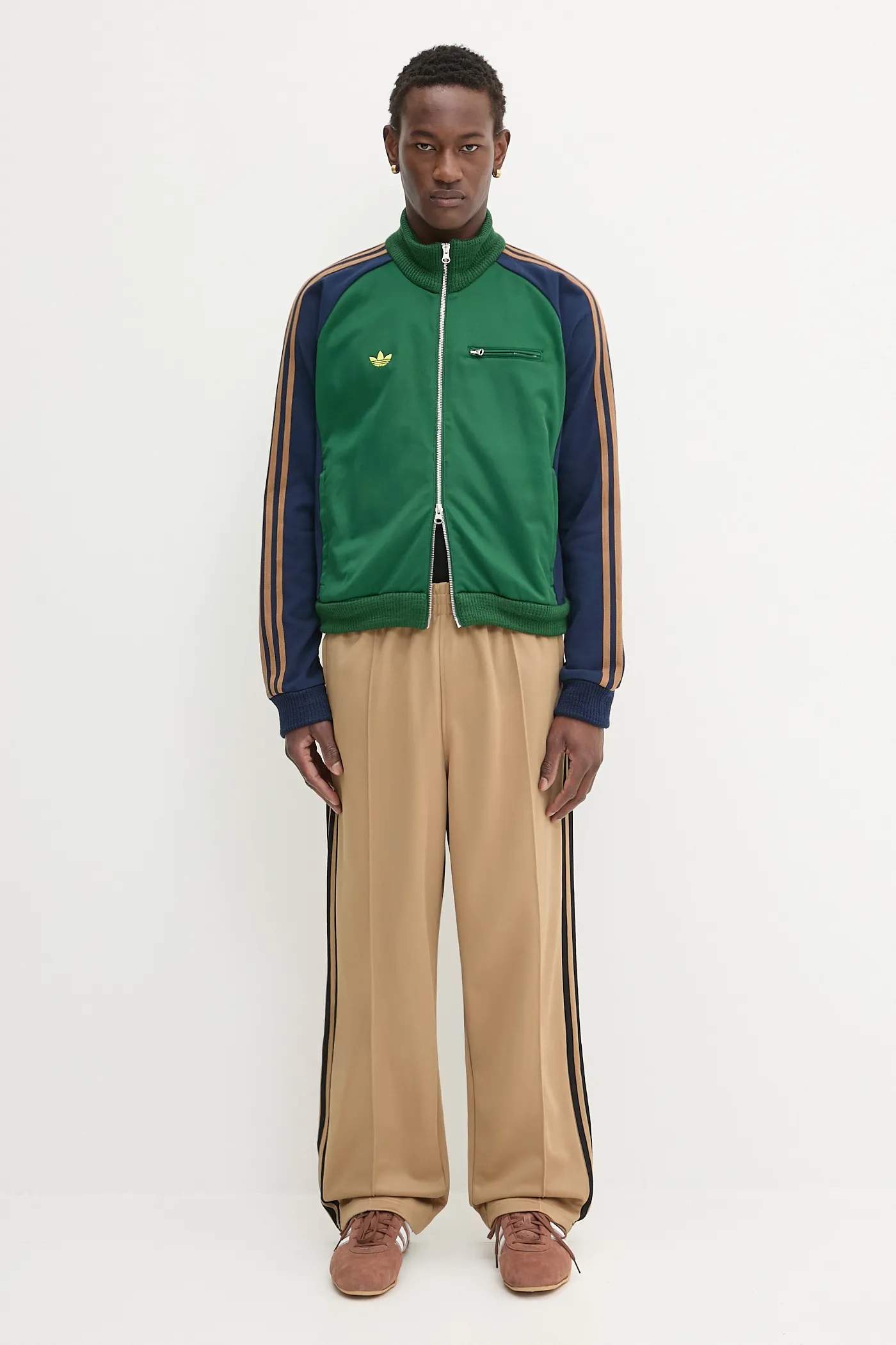 トップス OZONE ROCKS GREEN CLUB TRACK JACKET unisex-live-breathe-futbol-