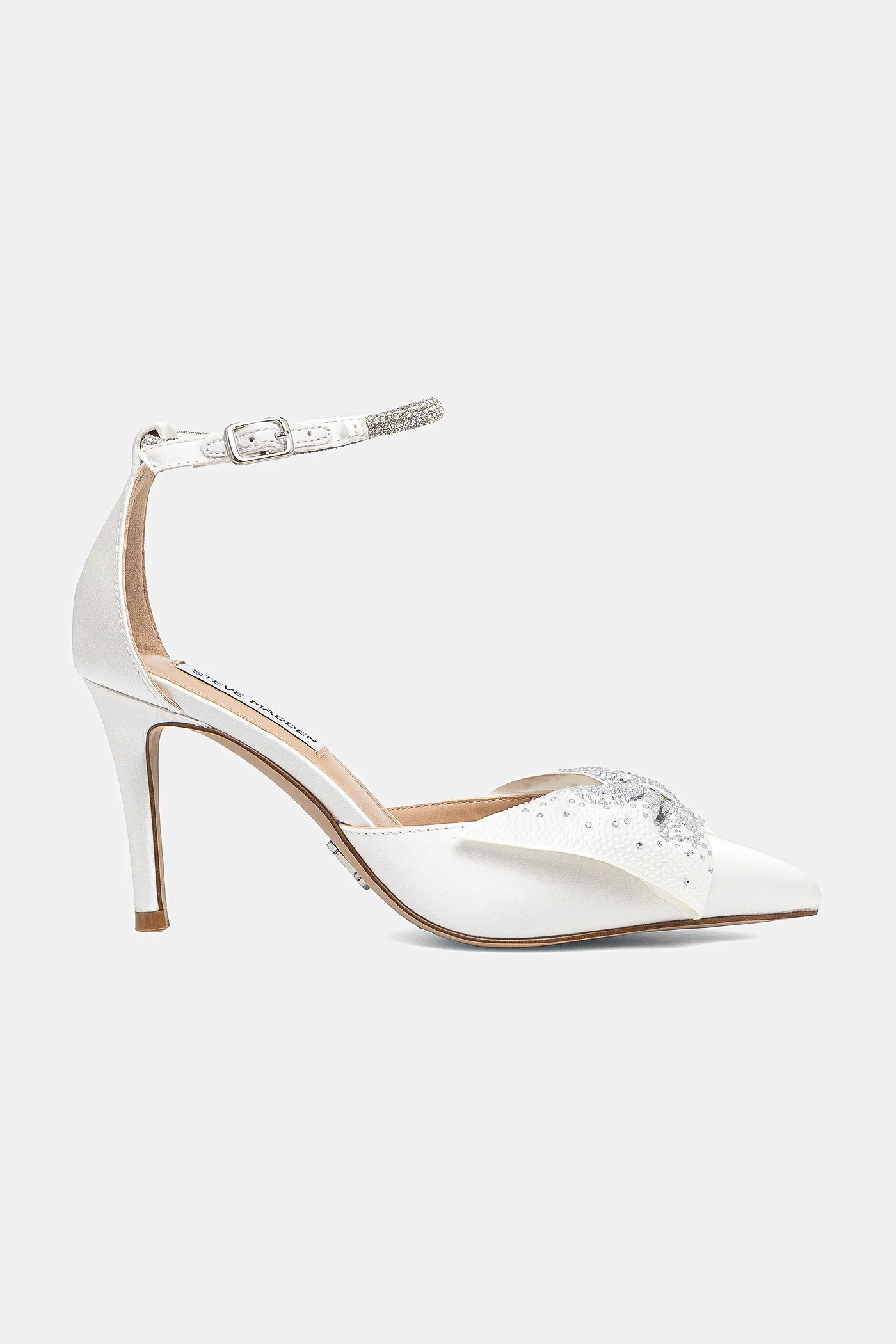 Steve Madden szpilki Lilyann-E kolor biały SM19000126