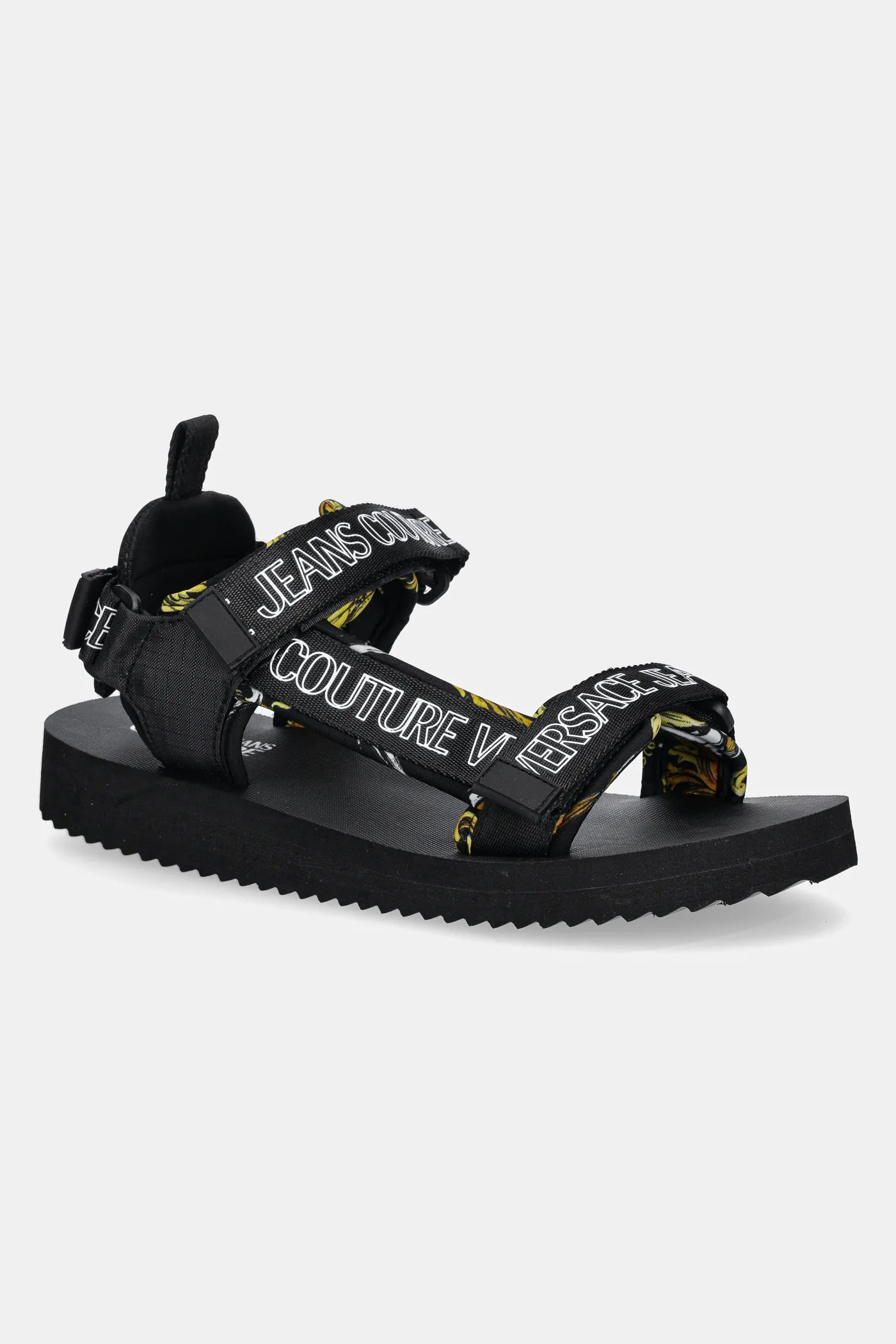 Versace Jeans Couture sandały męskie kolor czarny 78YA3S7B