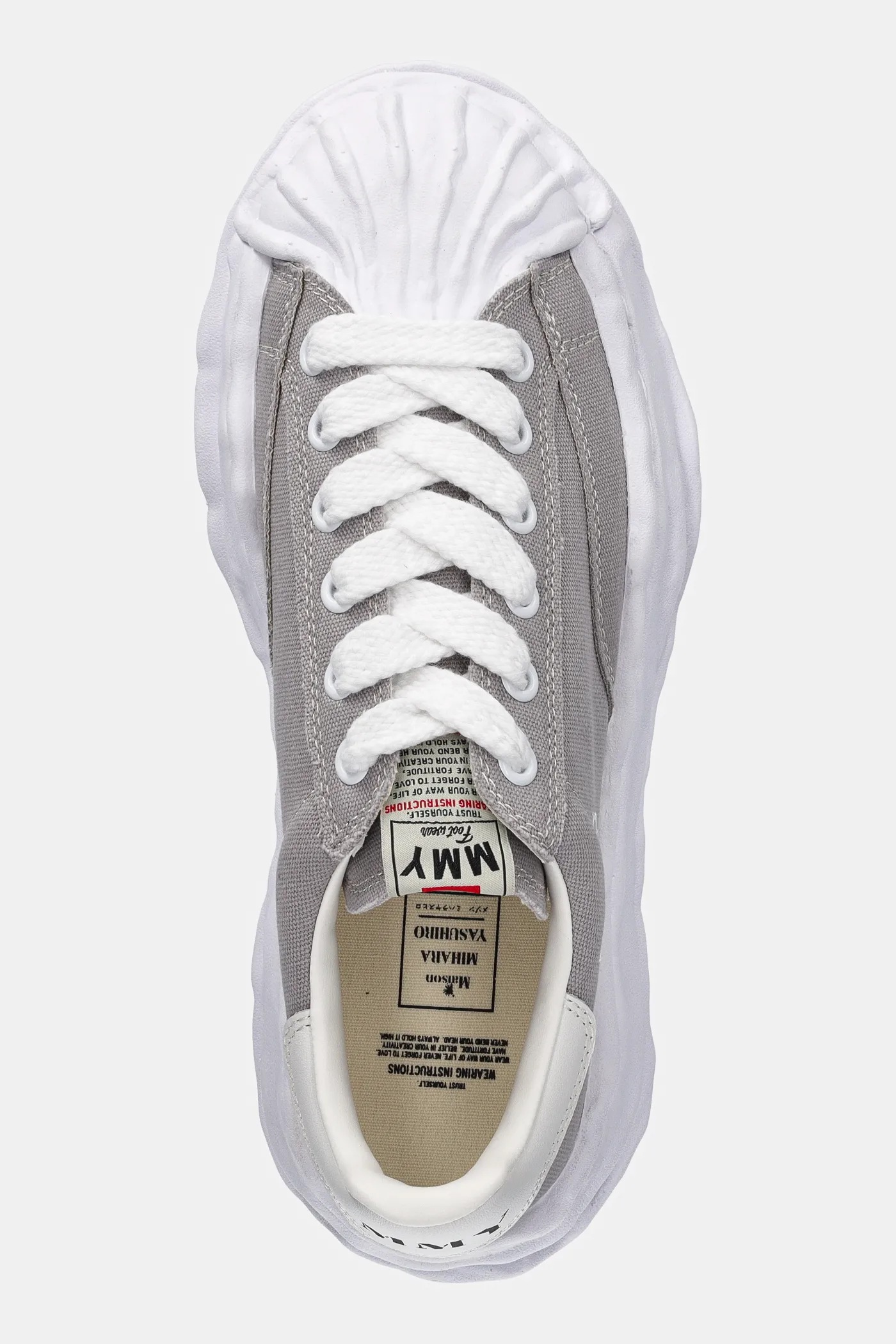 Maison MIHARA YASUHIRO trainers Blakey men's gray color