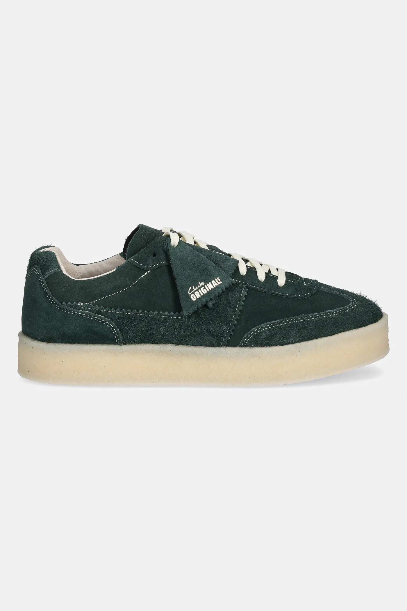 Clarks Originals suede sneakers Tor 80 men's green color 26180191