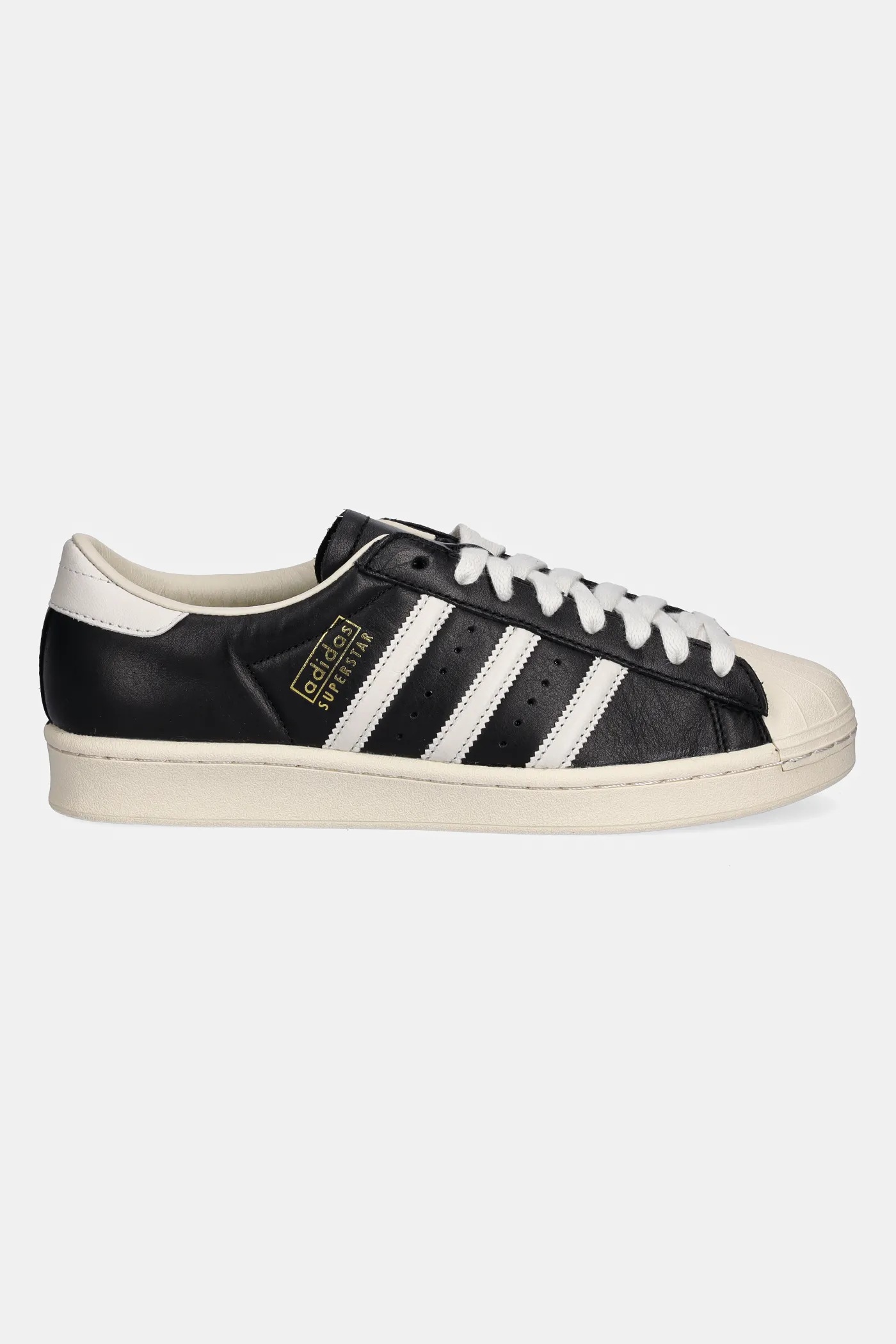 adidas Originals leather sneakers Superstar Vintage black color