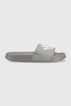 adidas Adilette Lite Slides Grey Cloud White FU7592 at PRM US