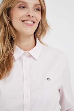 Camicia Oxford A Bottone Bianco Pinpoint GANT Da Donna