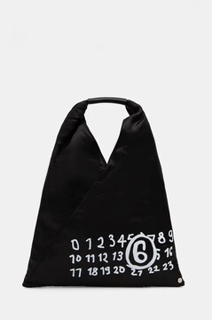 MM6 Maison Margiela torebka kolor czarny S54WD0043.P7184