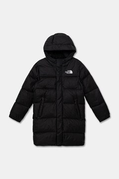The North Face kurtka puchowa dziecięca TEEN NUPTSE LONG PARKA