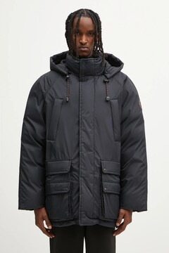 Napapijri reversible jacket A-Gail parka black color NP0A88YW9411