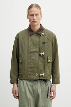 NEIGHBORHOOD cotton jacket FIREMAN brown color 252AQNH.JKM02 at PRM US