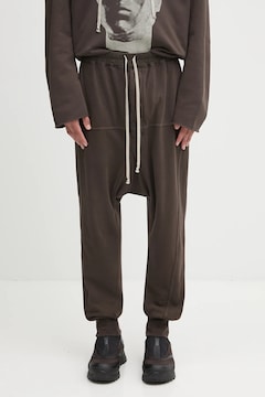 Rick Owens DRKSHDW cotton joggers Prisoner Drawstring black color Rick Owens DRKSHDW cotton joggers Prisoner Drawstring black color