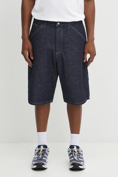 NEIGHBORHOOD denim shorts denim painter short pants blue