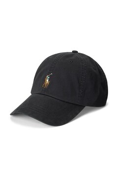 Polo Ralph Lauren baseball cap navy blue color smooth at PRM US
