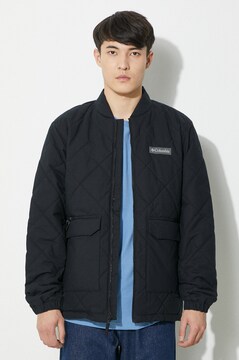 Columbia jacket Rad Padded men's black color 2071251 at PRM US
