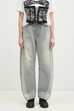 adidas Originals cotton jeans DENIM BN PANT women's JX9212 at PRM US
