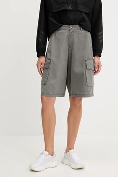 パンツ・ボトムスその他 adidas 3S CARGO SHORTS JH1077 adidas Originals shorts 3S Cargo Shorts women's black color