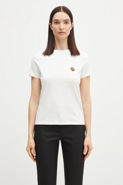 Tシャツ・カットソー KENZO Woman T-Shirt White FE52TS1134SG 02 kenzo-t-shirt-fe52ts1184so-02.jpg