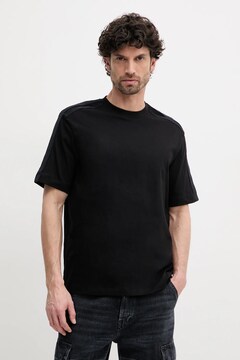 Armani Exchange t-shirt bawełniany męski kolor zielony z