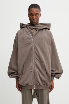 Rick Owens DRKSHDW Mountain Hun Men's cotton zip-up hoodie PRM EU