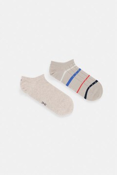 Calzini Uomo HUGO 2p Low Cut Label CC | Pacco Da 2, Bassi Con Logo, Cotone Di Qualità - 2