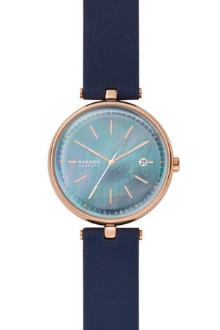 Годинник Skagen жіночий колір синій