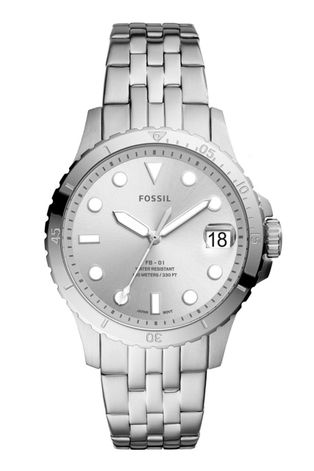 Годинник Fossil ES4744 жіночий колір срібний