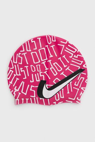 Nike czepek pływacki Scribble kolor różowy