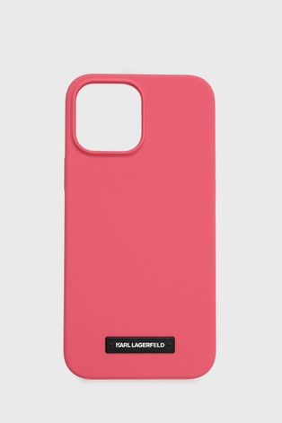 Чохол на телефон Karl Lagerfeld Iphone 13 Pro Max 6,7 колір рожевий