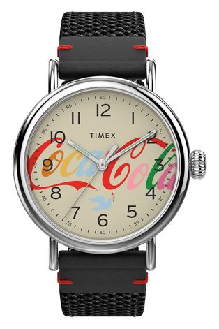 Ρολόι Timex ανδρικό, χρώμα: ασημί