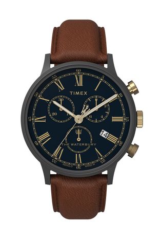 Ρολόι Timex ανδρικό, χρώμα: γκρι