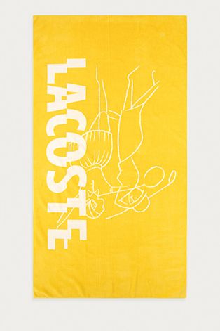 Кърпа Lacoste в жълто
