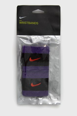 Čelenka Nike (2-pack) fialová barva