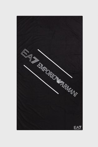 Полотенце EA7 Emporio Armani цвет чёрный