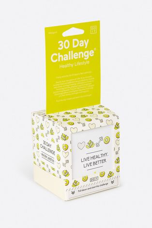 DOIY - Комплект картички с предизвикателства 30 Day Challenge Healthy Life
