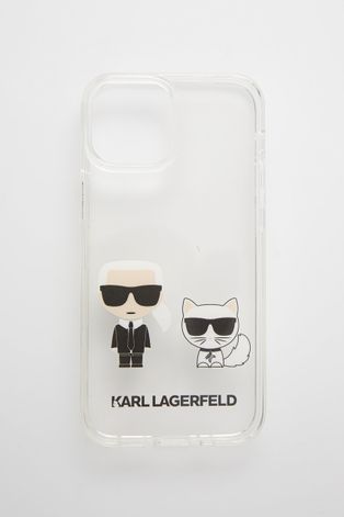 Θήκη κινητού Karl Lagerfeld iPhone 13 Mini χρώμα: διάφανο