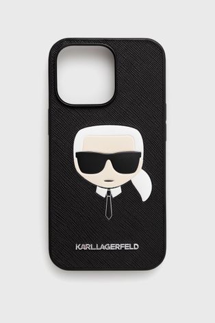 Θήκη κινητού Karl Lagerfeld iPhone 13 Pro χρώμα: μαύρο