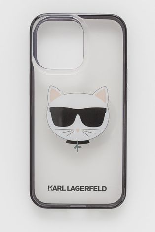 Кейс за телефон Karl Lagerfeld iPhone 13 Pro в прозрачен цвят
