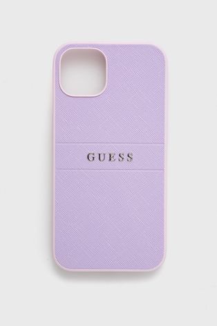 Чохол на телефон Guess колір фіолетовий