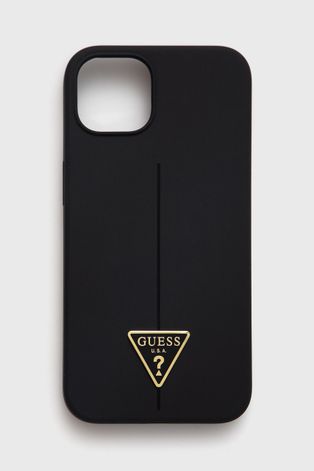 Чохол на телефон Guess Iphone 13 6,1 колір чорний