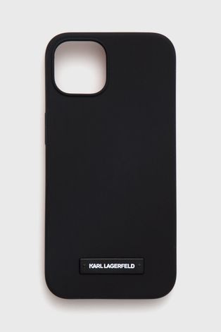 Чохол на телефон Karl Lagerfeld Iphone 13 6,1 колір чорний