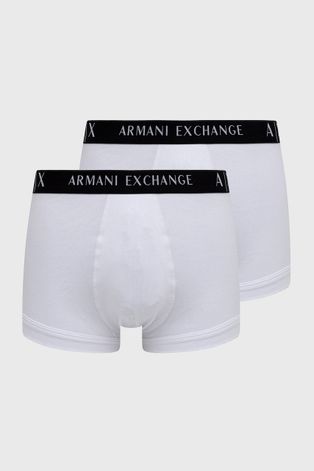 Armani Exchange Bokserki męskie kolor biały