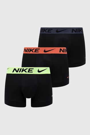 Боксери Nike (3-pack) чоловічі колір чорний