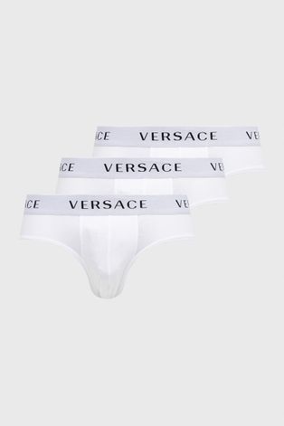 Slip gaćice Versace za muškarce, boja: bijela